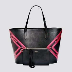 Givenchy Wing leather shopper tote